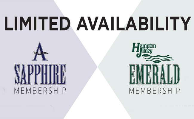 Emerald & Sapphire Memberships Graphic 